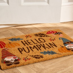OHS Autumn Print Coir Mat - Brown - thumbnail 2
