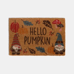 OHS Autumn Print Coir Mat - Brown - thumbnail 3