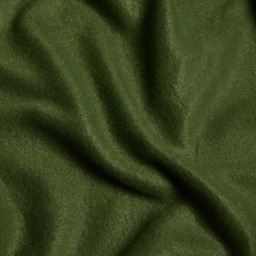 OHS Plain Fleece Throw, Woodland Green - 120 x 150cm - thumbnail 4