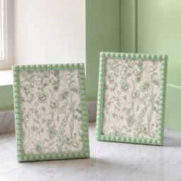 OHS 2 Pack Bobbin Photo Frames - Sage - thumbnail 1