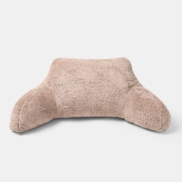 OHS Teddy Fleece Cuddle Cushion - Natural - thumbnail 2