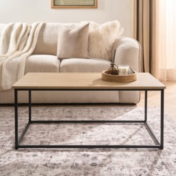 OHS Manhattan Rectangle Coffee Table - Natural Wood - thumbnail 2