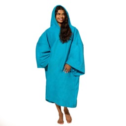 OHS Adult Towel Poncho - Sea Blue - thumbnail 5