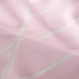 OHS Abstract Geometric Marble Print Duvet Cover Set, Blush - King - thumbnail 5