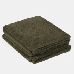 OHS Teddy Fleece Throw, Woodland Green - 200  x 240cm - thumbnail 5