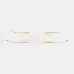 OHS Wire Bath Rack - Gold - thumbnail 2