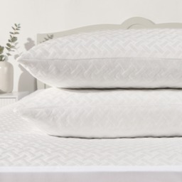 OHS Cooling Pillow Protectors, White - 2 Pack - thumbnail 2