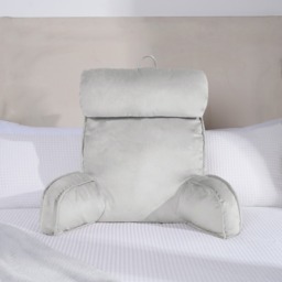 OHS Cuddle Cushion with Head Rest - Silver - thumbnail 3