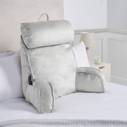 OHS Cuddle Cushion with Head Rest - Silver - thumbnail 1