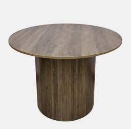 OHS Madison Ribbed Dining Table - Medium Wood
