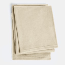 Fleece Blanket 120x150cm - Cream - thumbnail 3