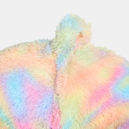 OHS Kids Fluffy Tie Dye Bean Bag - Multi - thumbnail 5