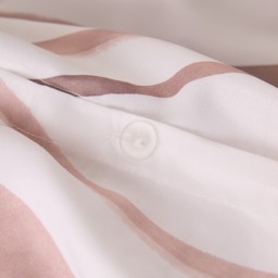 OHS Wave Duvet Cover Set, Natural - Double - thumbnail 5