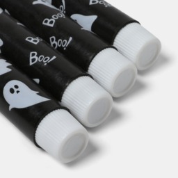 OHS 4 Pack Ghost Dinner Candles - Monochrome - thumbnail 3