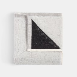 OHS 100% Cotton Elegant Bow Jacquard Bath Towel, Monochrome - 1PC - thumbnail 3