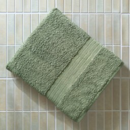 OHS 100% Cotton Bath Towel, Sage Green - 1PC - thumbnail 4