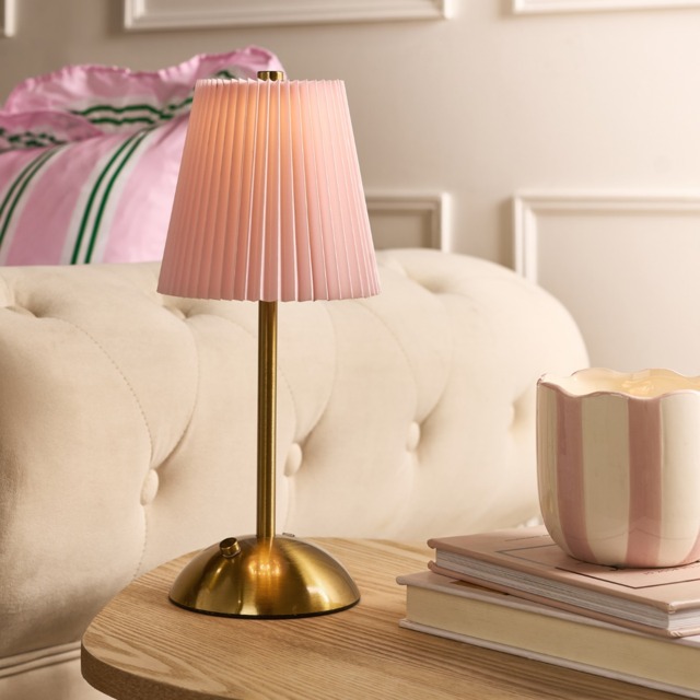 OHS Rechargeable Table Lamp - Pink - image 1