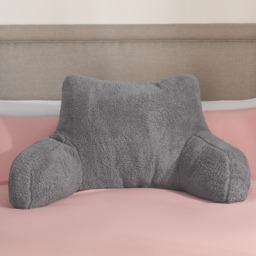 OHS Teddy Cuddle Cushion - Grey - thumbnail 2