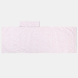 OHS Leopard Print Beach Towel in a Bag - Stone - thumbnail 5