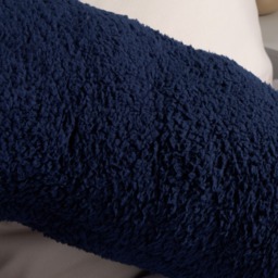 OHS Teddy V Shape Pillow - Navy - thumbnail 4