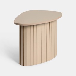 OHS Madison Ribbed Side Table - Natural - thumbnail 4