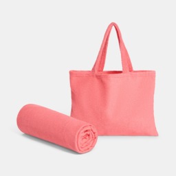 OHS Beach Towel in a Bag - Coral - thumbnail 4
