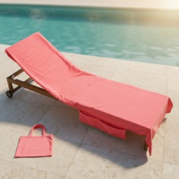 OHS Beach Towel in a Bag - Coral - thumbnail 3