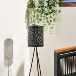 OHS Solar Metal Floor Lamp - Black - thumbnail 2