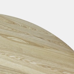 OHS Madison Ribbed Dining Table - Light Wood - thumbnail 4