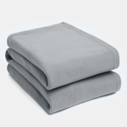 Fleece Blanket 120x150cm - Silver - thumbnail 2