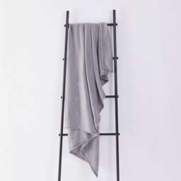 Fleece Blanket 120x150cm - Silver - thumbnail 1