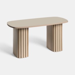 OHS Madison Ribbed Coffee Table - Natural - thumbnail 5