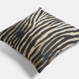 OHS Indoor/Outdoor Zebra Print Cushion Covers, Monochrome - 45 x 45cm - thumbnail 5