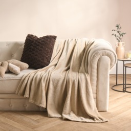 OHS Supersoft Throw, Natural - 150 x 200cm