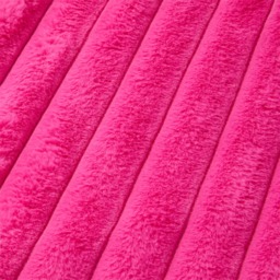 OHS Ribbed Faux Fur Christmas Tree Skirt - Hot Pink - thumbnail 4