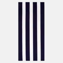 OHS Vertical Stripe Beach Towel - Navy - thumbnail 4