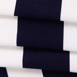 OHS Vertical Stripe Beach Towel - Navy - thumbnail 5