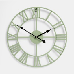 OHS Skeleton Wall Clock - Sage - thumbnail 1