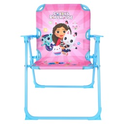 Kids Folding Gabby's Dollhouse Camping Chair - Pink/Blue - thumbnail 2
