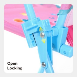 Kids Folding Gabby's Dollhouse Camping Chair - Pink/Blue - thumbnail 5