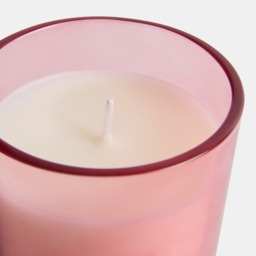 OHS Pumpkin Spice Scented Glass Candle - Burgundy - thumbnail 4
