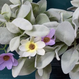 OHS Spring Blossom Wreath, Green - 50cm - thumbnail 3