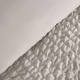 OHS Geometric Seersucker Duvet Set, Natural - Double - thumbnail 4