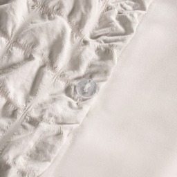 OHS Geometric Seersucker Duvet Set, Natural - Double - thumbnail 5