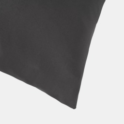 OHS 2 Pack Housewife Pillowcases, Charcoal - 50 x 75cm - thumbnail 3