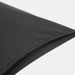 OHS 2 Pack Housewife Pillowcases, Charcoal - 50 x 75cm - thumbnail 4