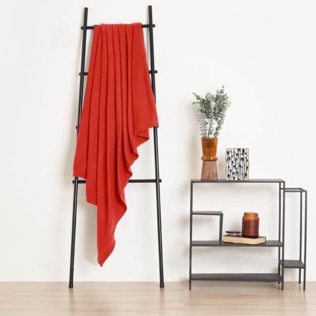 Fleece Blanket 120x150cm - Red - image 1