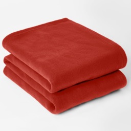 Fleece Blanket 120x150cm - Red - thumbnail 2