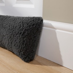 OHS Teddy Draught Excluder - Charcoal - thumbnail 3