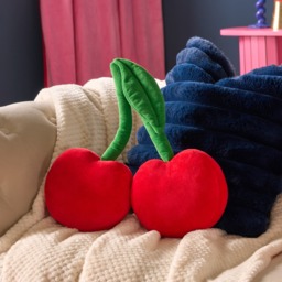 OHS Cherry Cushion - Red - thumbnail 2